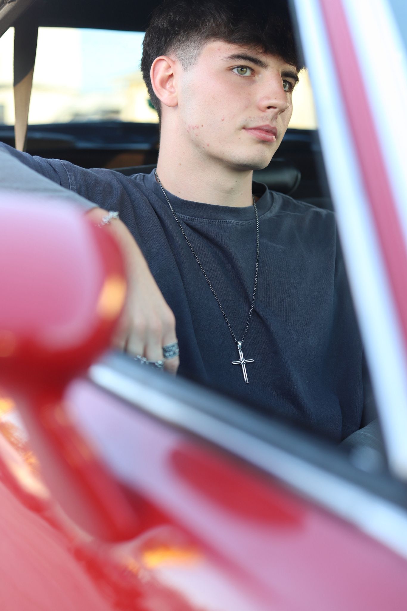NAIL CROSS PENDANT