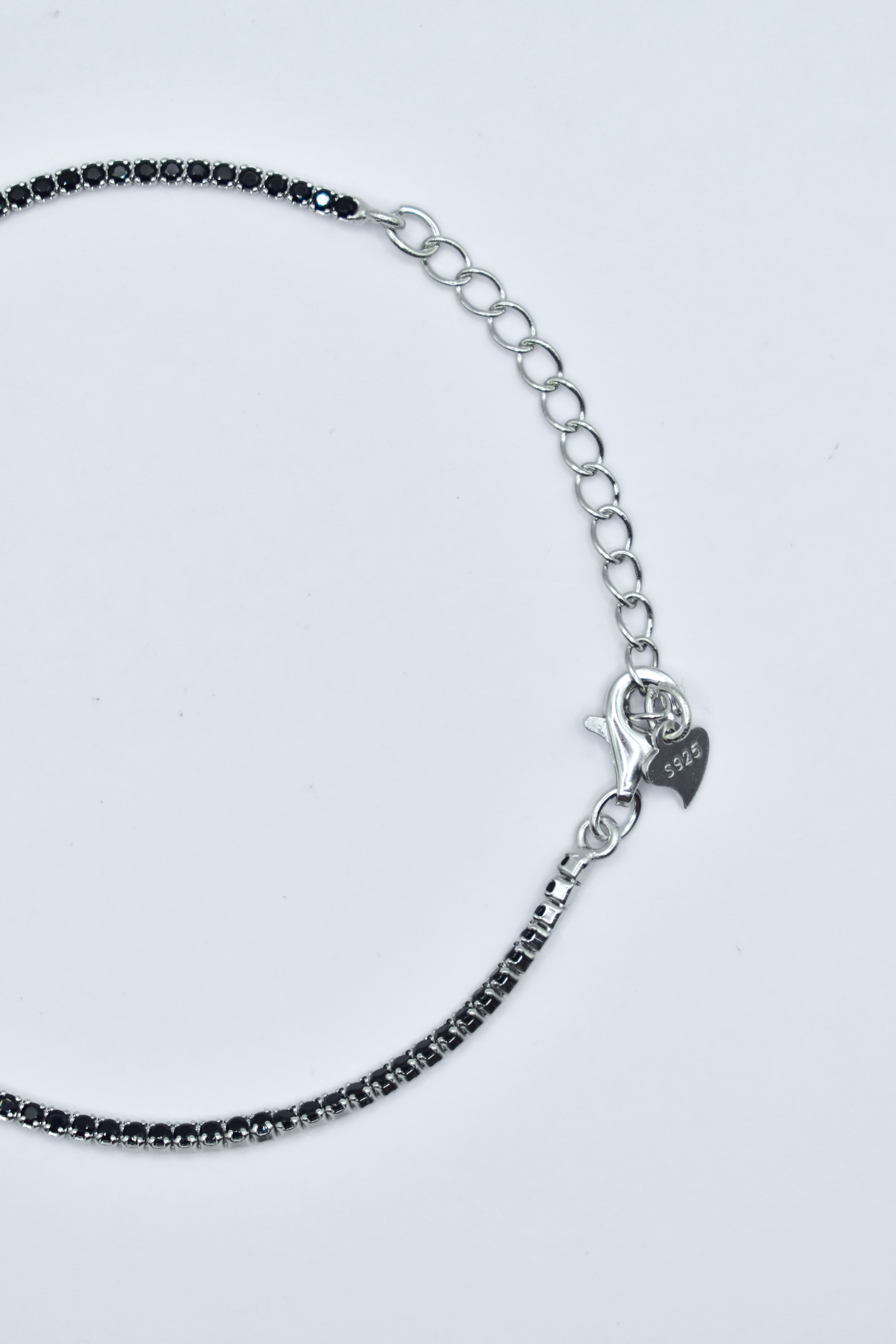 "NOIR" TENNIS BRACELET