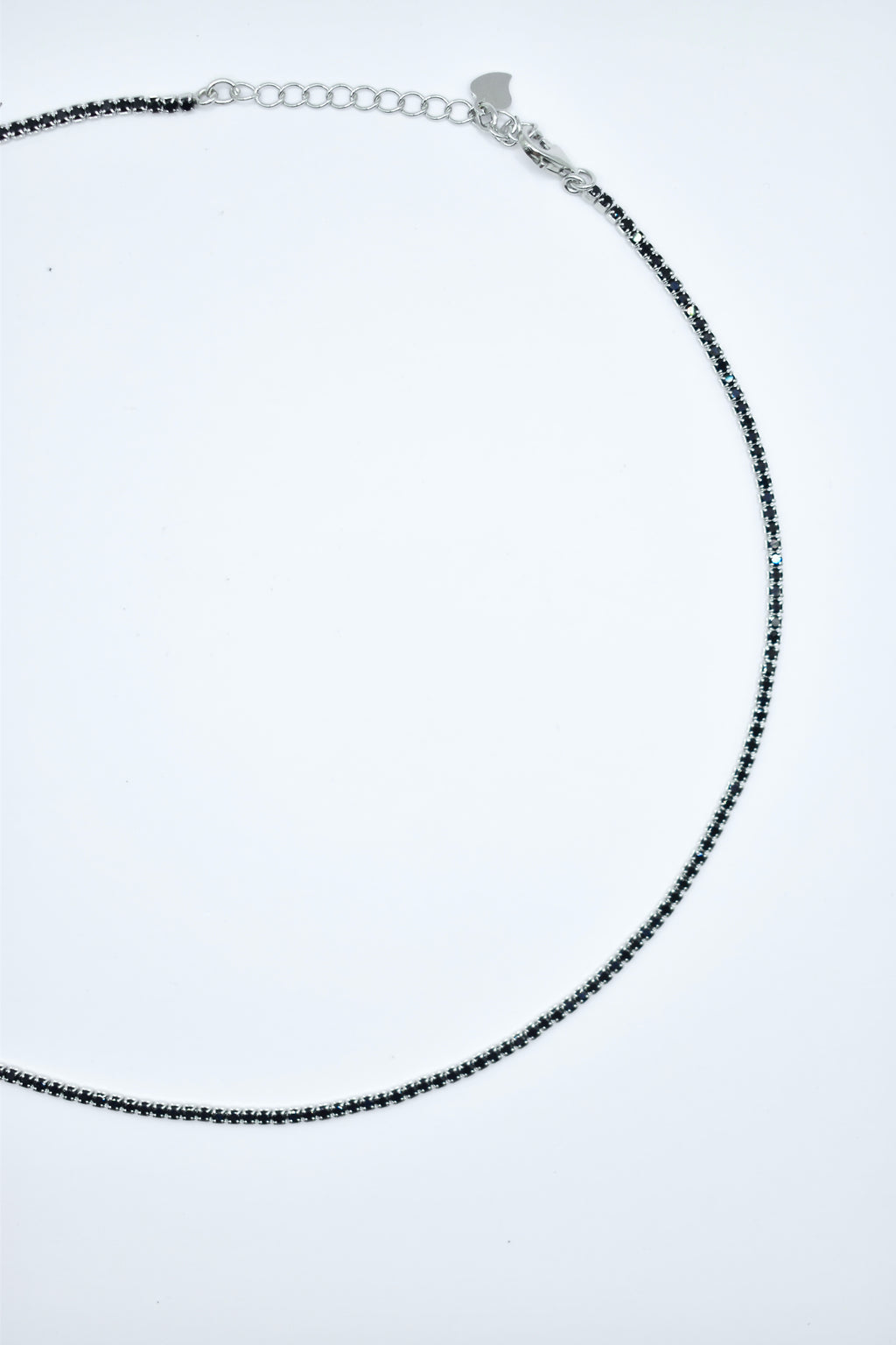 "NOIR" TENNIS CHAIN