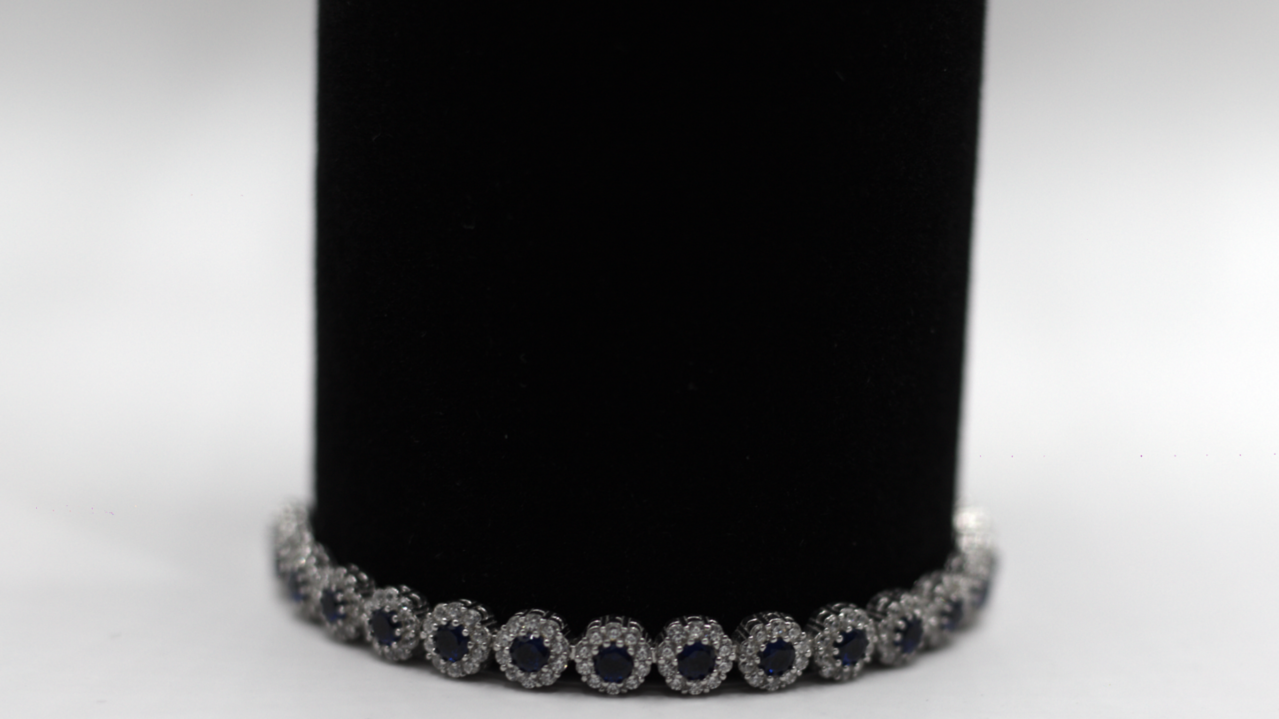 BLUE STONE TENNIS BRACELET