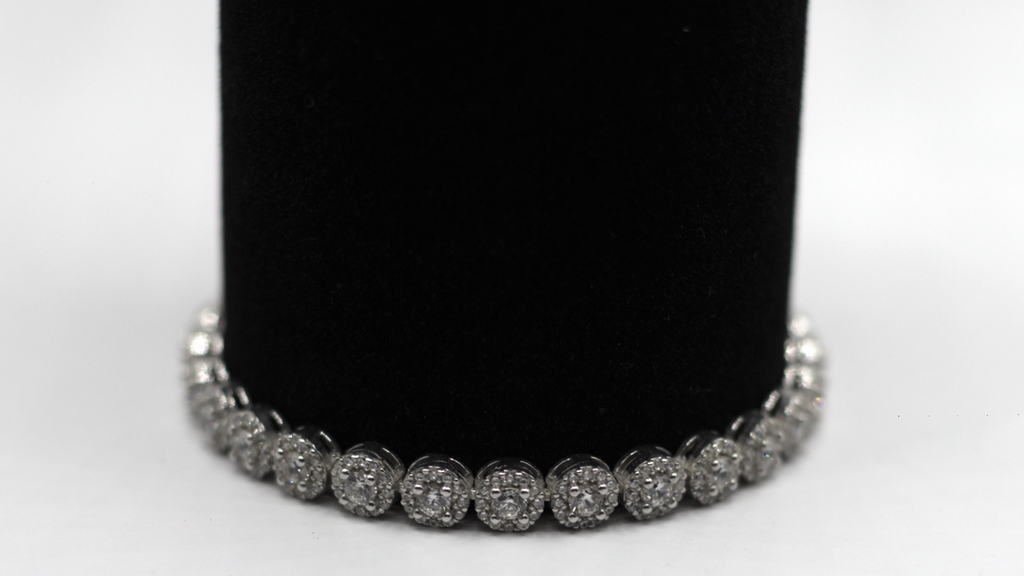 "CINDERELLA " TENNIS BRACELET