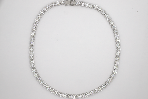 "CINDERELLA" TENNIS NECKLACE