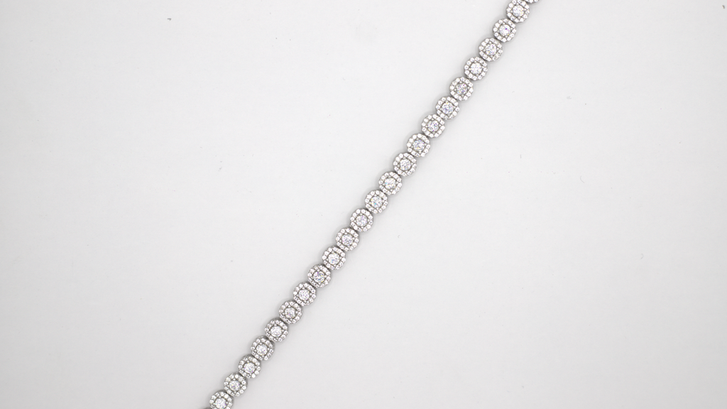 "CINDERELLA " TENNIS BRACELET