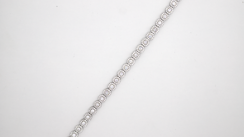 "CINDERELLA " TENNIS BRACELET