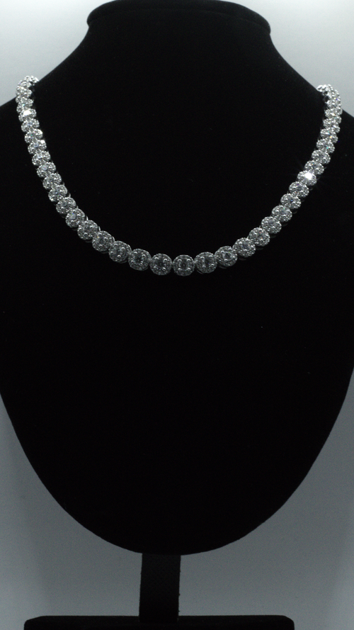 "CINDERELLA" TENNIS NECKLACE